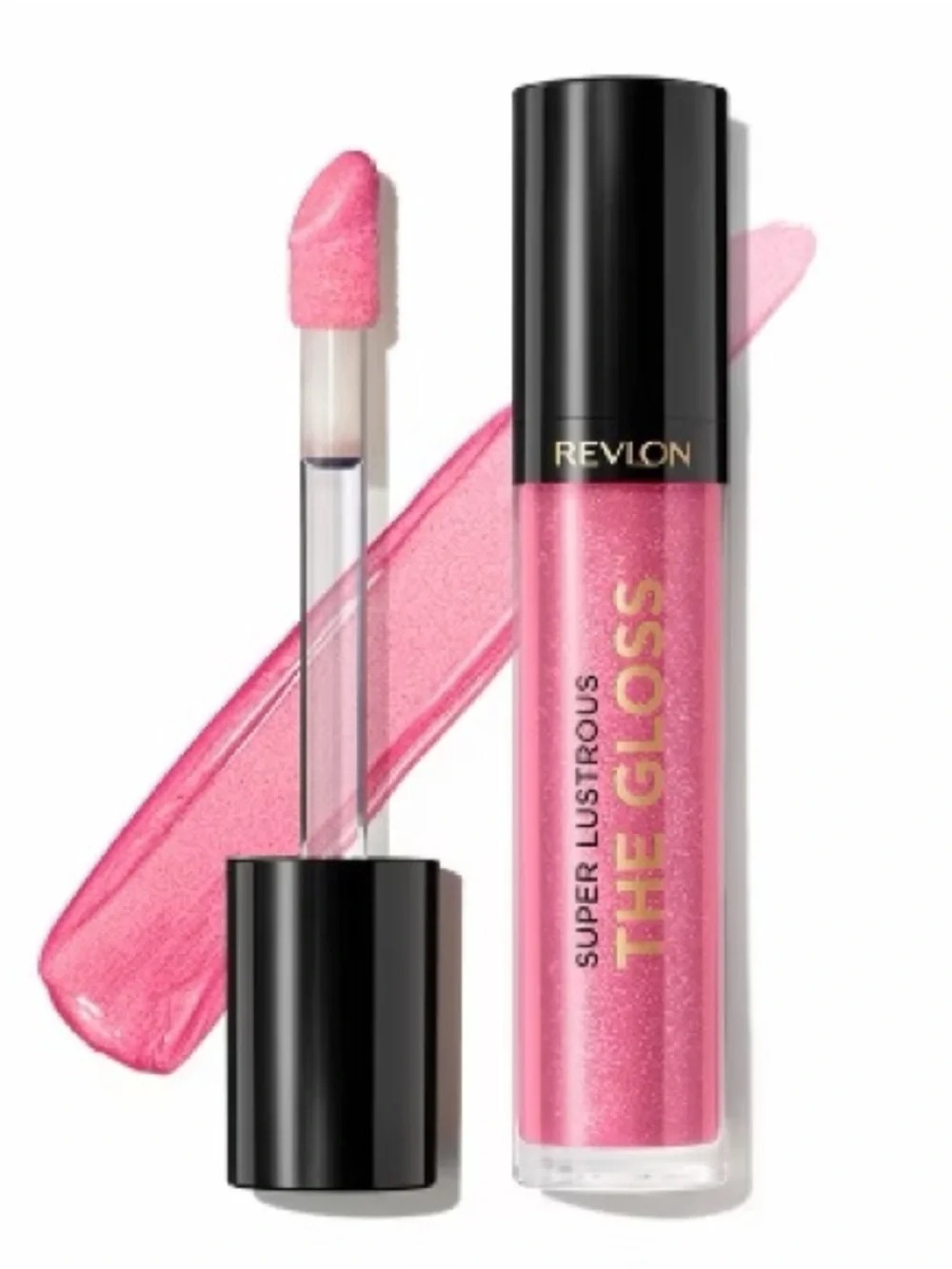 Revlon High-Shine Lip Gloss -Pinkissmo- pink shimmer